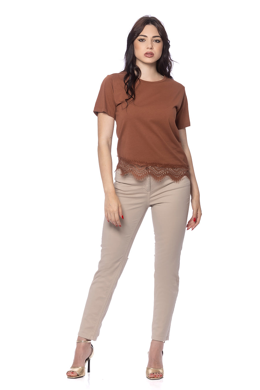 Pantalone Skinny Straight Fit