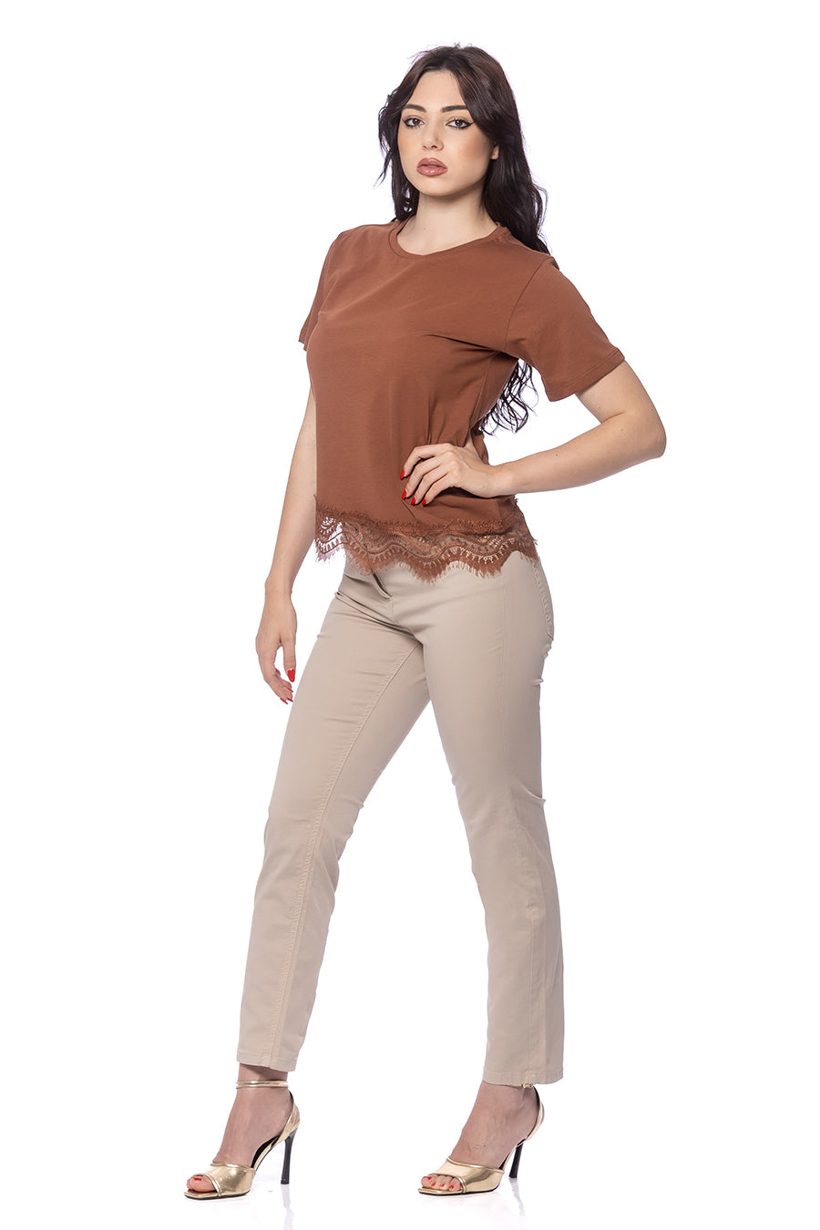 Pantalone Skinny Straight Fit