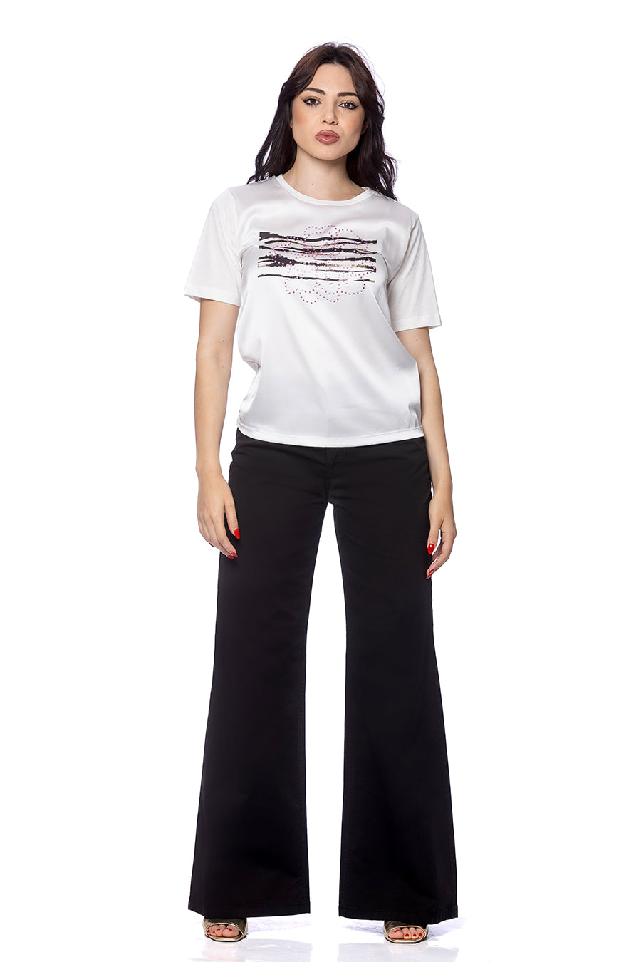 Pantalone a Zampa 5 Tasche