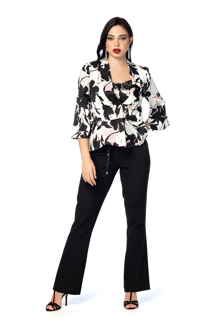 Pantalone a Zampa con Laccetto