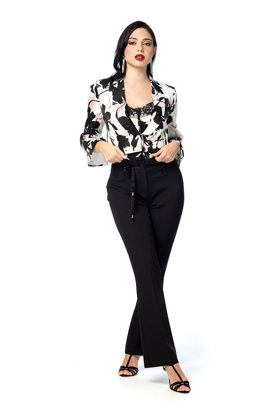 Pantalone a Zampa con Laccetto