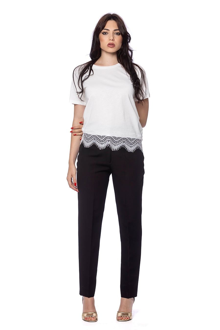 Pantalone con Fibbie