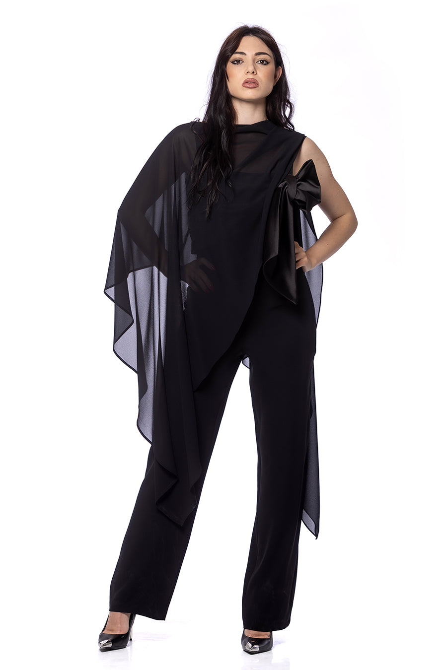 Stola in Georgette